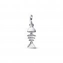 Charm Pendente Lisca Di Pesce Turchese