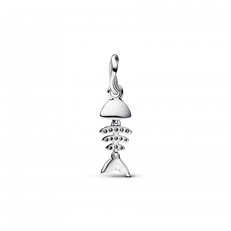 Charm Pendente Lisca Di Pesce Turchese