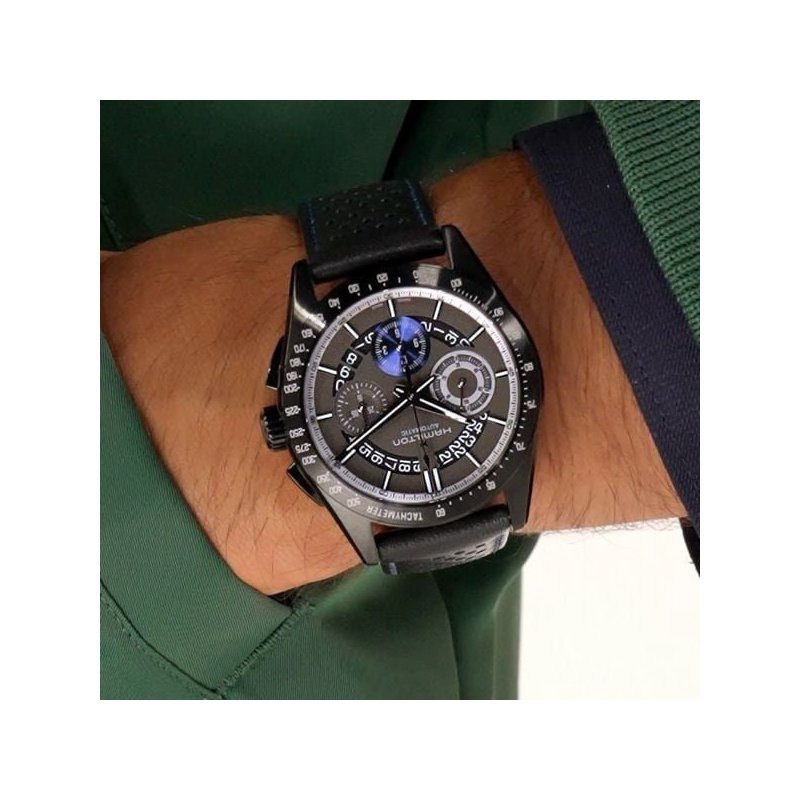 Hamilton - Jazzmaster Performer Autochrono - Acciaio - 42Mm