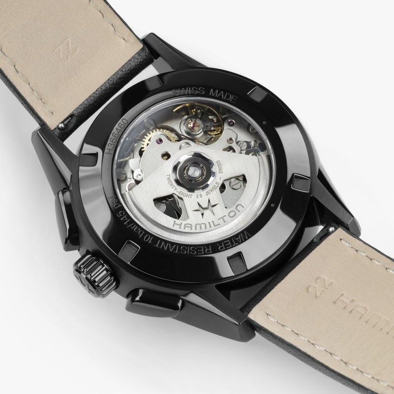 Hamilton - Jazzmaster Performer Autochrono - Acciaio - 42Mm