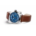 Hamilton - Khaki Field Auto 38Mm - Blu - Acciaio Inossidabile