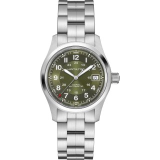 Hamilton - Khaki Field Auto 38Mm - Verde - Acciaio