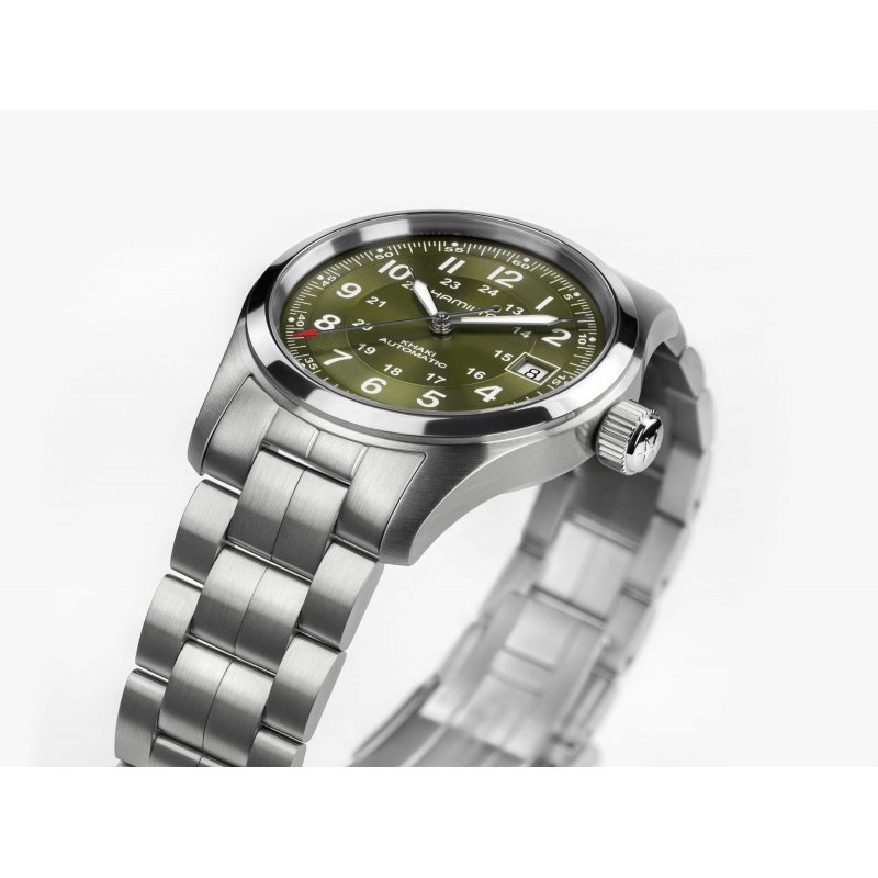 Hamilton - Khaki Field Auto 38Mm - Verde - Acciaio