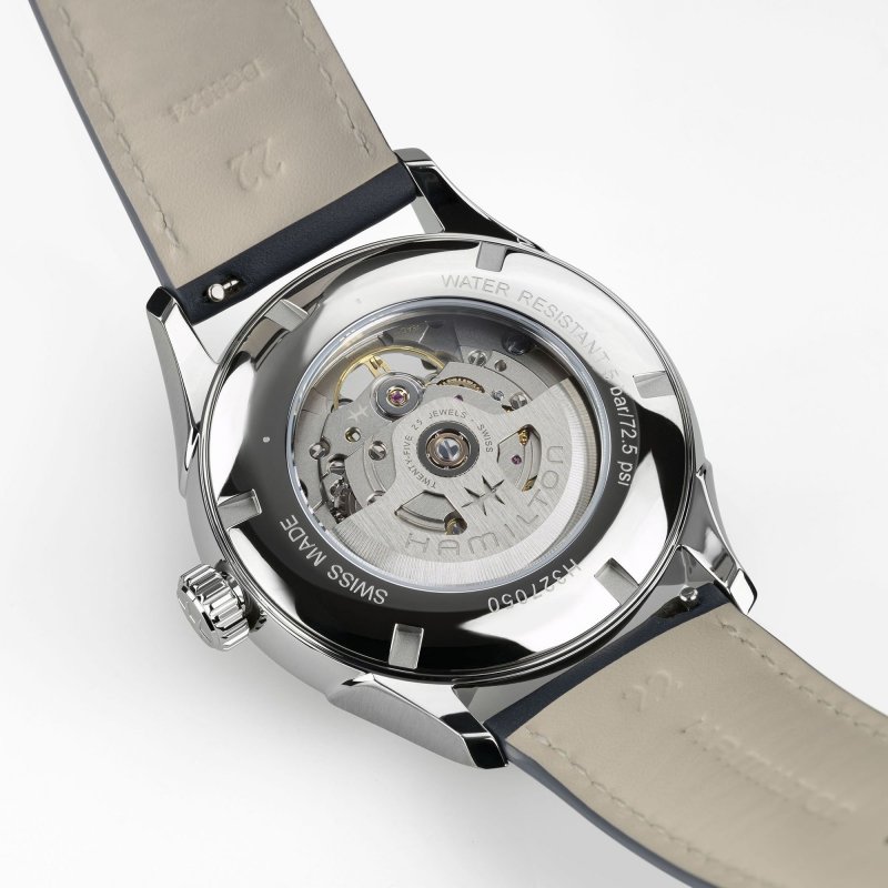 Hamilton - Jazzmaster Open Heart - Automatico - Quadrante Blu