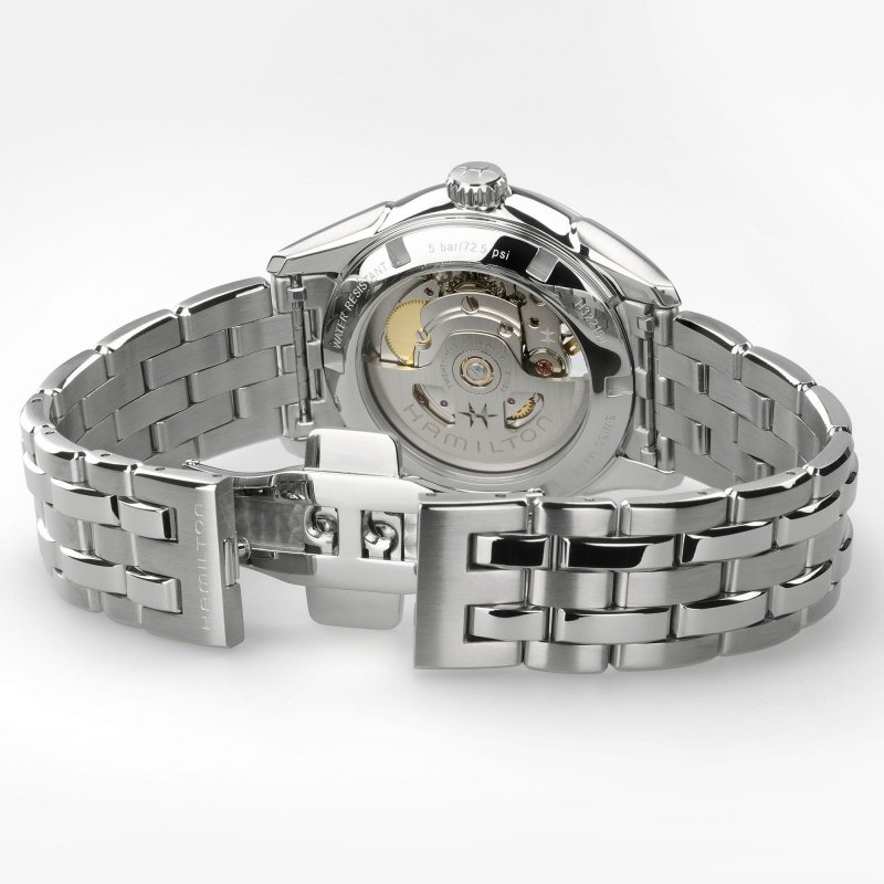 Hamilton - Jazzmaster Open Heart Lady - Automatico - Blu
