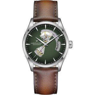 Hamilton - Jazzmaster Open Heart - Automatico - Quadrante Verde