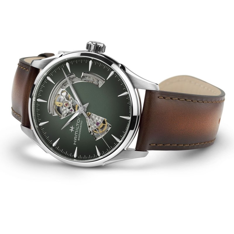 Hamilton - Jazzmaster Open Heart - Automatico - Quadrante Verde
