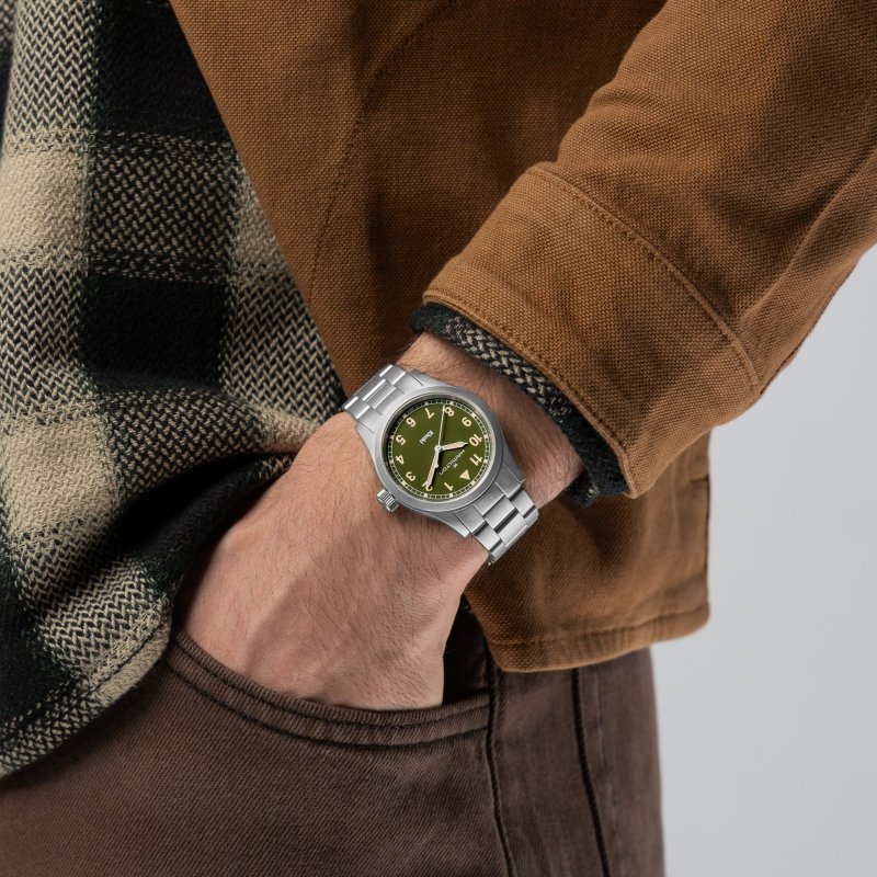 Hamilton - Khaki Field Quartz - Verde - Acciaio - Uomo