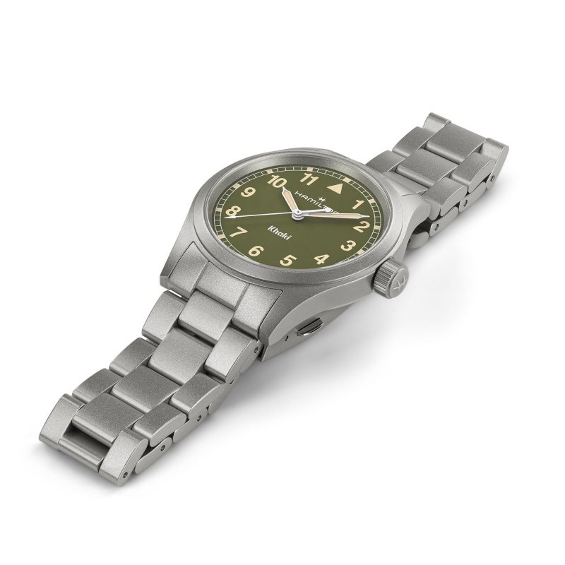 Hamilton - Khaki Field Quartz - Verde - Acciaio - Uomo