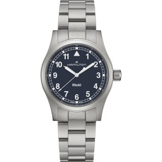 Hamilton - Khaki Field Quartz 38Mm - Blu - Acciaio