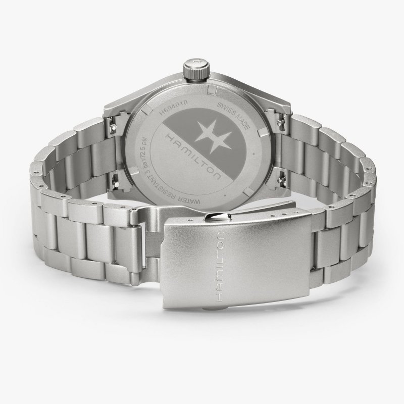 Hamilton - Khaki Field Quartz 38Mm - Blu - Acciaio