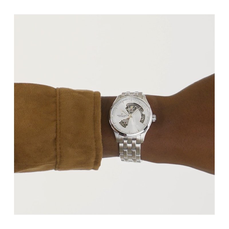 Hamilton - Jazzmaster Open Heart - Automatico - Acciaio