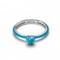 Anello Turquoise Chakra Heart Pandora ME