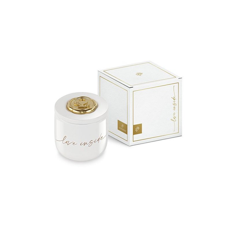 Cartai Bassanesi - Candela Ceralacca Oro - Decorativa - Ø 80 X H 80 Mm