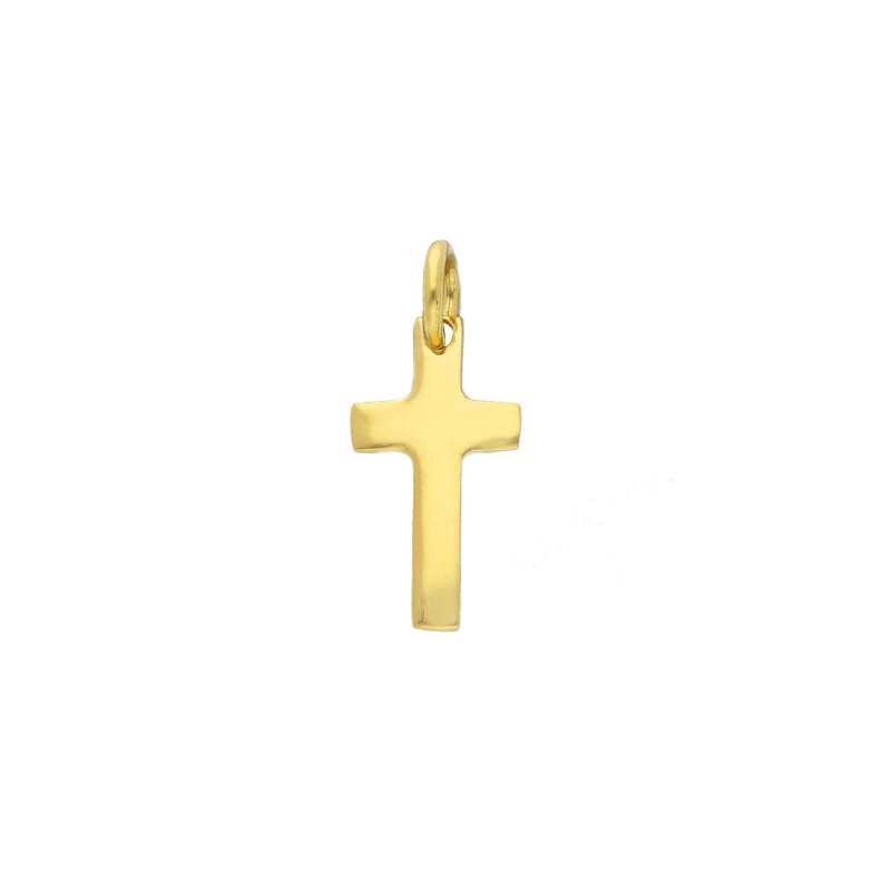 Songa Antonio - Croce Pendente - Oro Giallo - 18 Carati