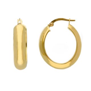 Songa Antonio - Orecchini Cerchio - Oro Giallo - 18 Carati