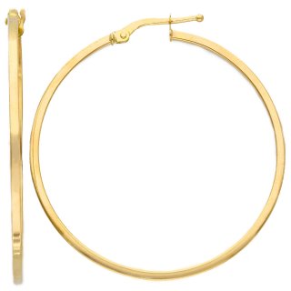 Songa Antonio - Orecchini Cerchio - Oro Giallo - 18 Carati