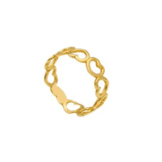 Songa Antonio - Anello Fedina - Oro Giallo - 18 Carati