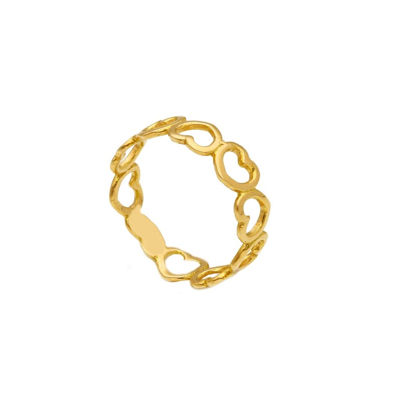 Songa Antonio - Anello Fedina - Oro Giallo - 18 Carati