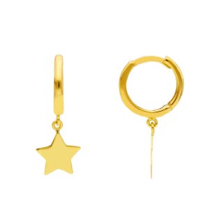 Songa Antonio - Orecchini Pendenti - Oro Giallo - 18 Ct