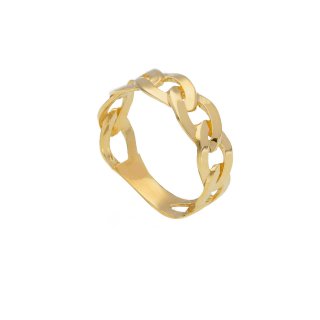 Songa Antonio - Anello Maglia - Oro Giallo - 18 Carati