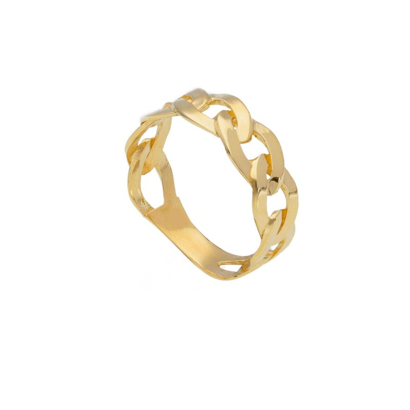 Songa Antonio - Anello Maglia - Oro Giallo - 18 Carati