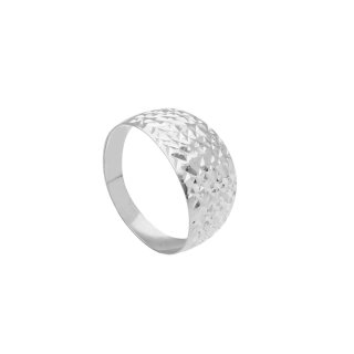 Songa Antonio - Anello Fascia - Oro Bianco - 18 Ct