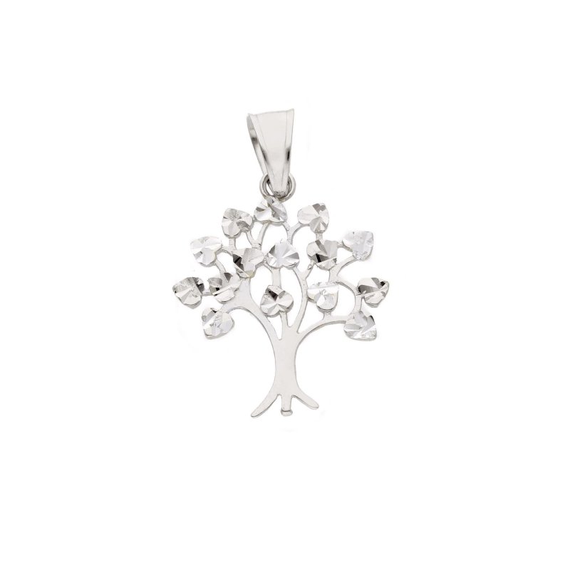 Songa Antonio - Ciondolo Oro Bianco - 18 Ct - Eleganza Unica