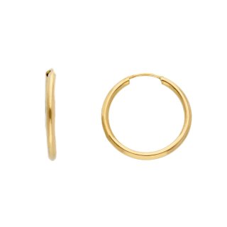 Songa Antonio - Orecchini Cerchio - Oro Giallo - 18 Ct