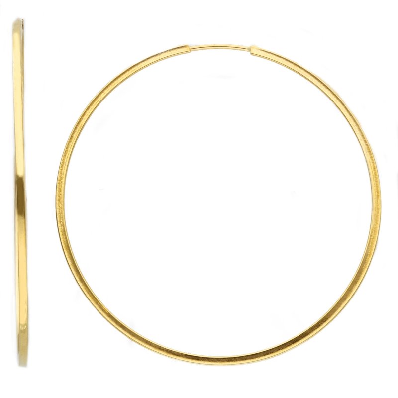 Songa Antonio - Orecchini Cerchio - Oro Giallo - 18 Ct