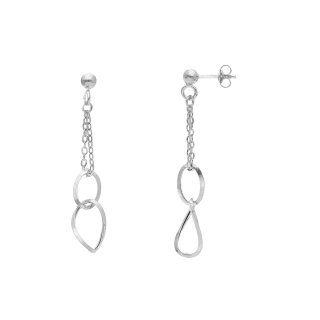 Songa Antonio - Orecchini Pendenti - Oro Bianco - 18 Ct