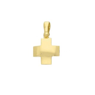 Songa Antonio - Croce Pendente - Oro Giallo - 18 Carati