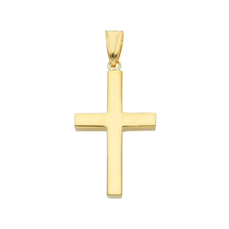 Songa Antonio - Croce In Oro Giallo - 18 Carati - Gioiello Sacro