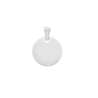 Songa Antonio - Medaglia Oro Bianco - 18 Ct - Ø 14Mm