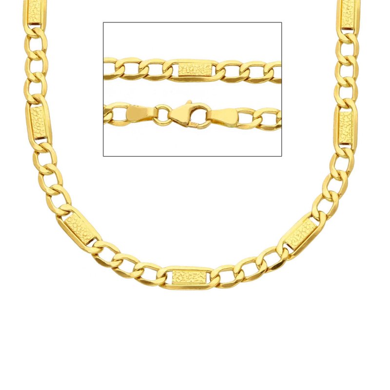 Songa Antonio - Catena Girocollo Oro Giallo - 18 Ct - 50Cm