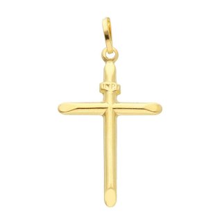 Songa Antonio - Croce Pendente - Oro Giallo - 18 Carati