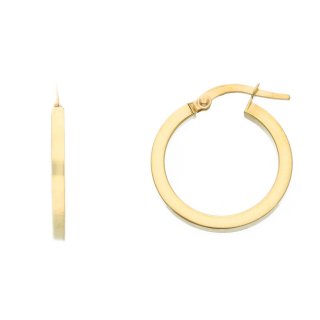 Songa Antonio - Orecchini Cerchio - Oro Giallo - 18Ct