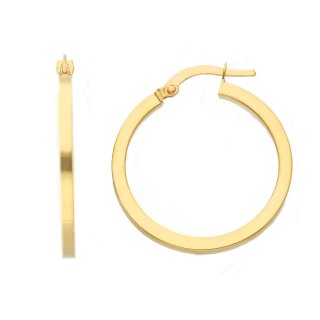 Songa Antonio - Orecchini Cerchio - Oro Giallo - 18 Carati