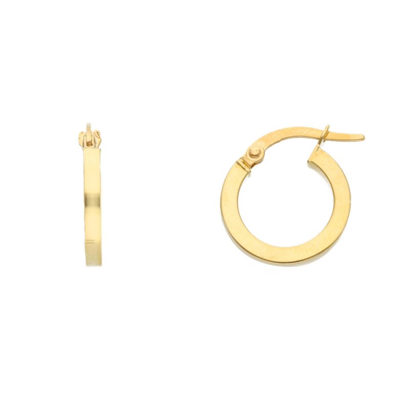 Songa Antonio - Orecchini Cerchio - Oro Giallo - 18 Ct