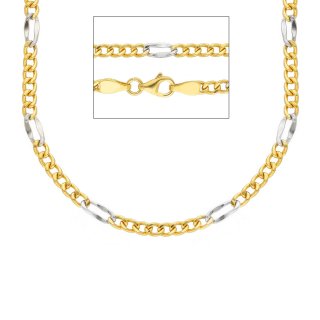 Songa Antonio - Catena Girocollo - Oro Giallo - Oro Bianco