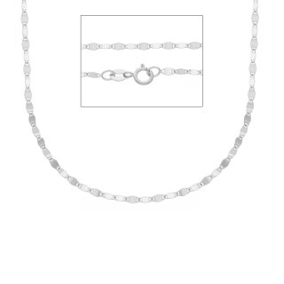 Songa Antonio - Catena Girocollo - Oro Bianco - 18 Carati
