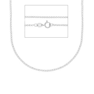 Songa Antonio - Catena Girocollo - Oro Bianco - 18 Carati