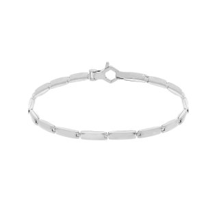 Songa Antonio - Bracciale Uomo - Oro Bianco - 18 Carati