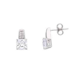 Songa Antonio - Orecchini Punto Luce - Oro Bianco - 18 Ct