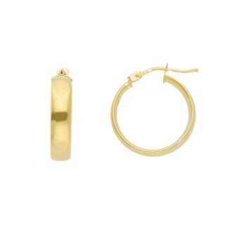 Songa Antonio - Orecchini Cerchio - Oro Giallo - 18 Ct