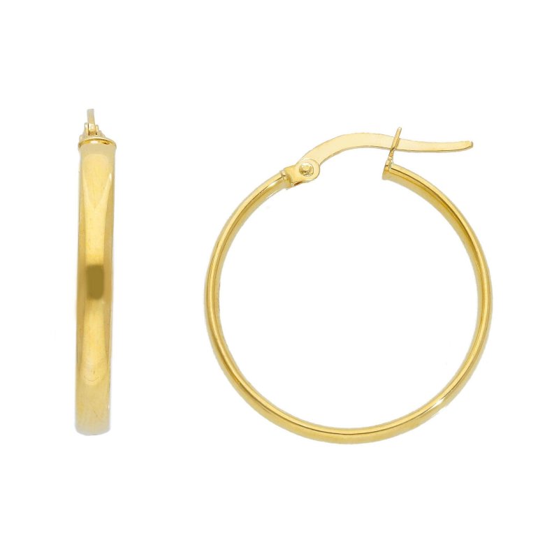 Songa Antonio - Orecchini Cerchio - Oro Giallo - 18 Ct
