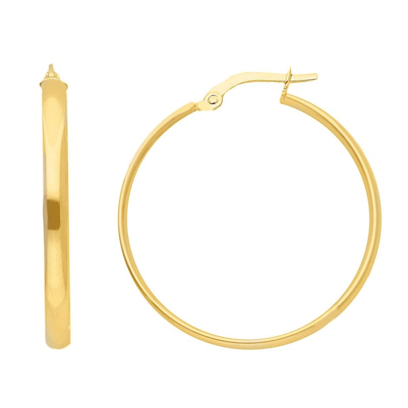 Songa Antonio - Orecchini Cerchio - Oro Giallo - 18 Ct