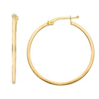 Songa Antonio - Orecchini Cerchio - Oro Giallo - 18 Ct