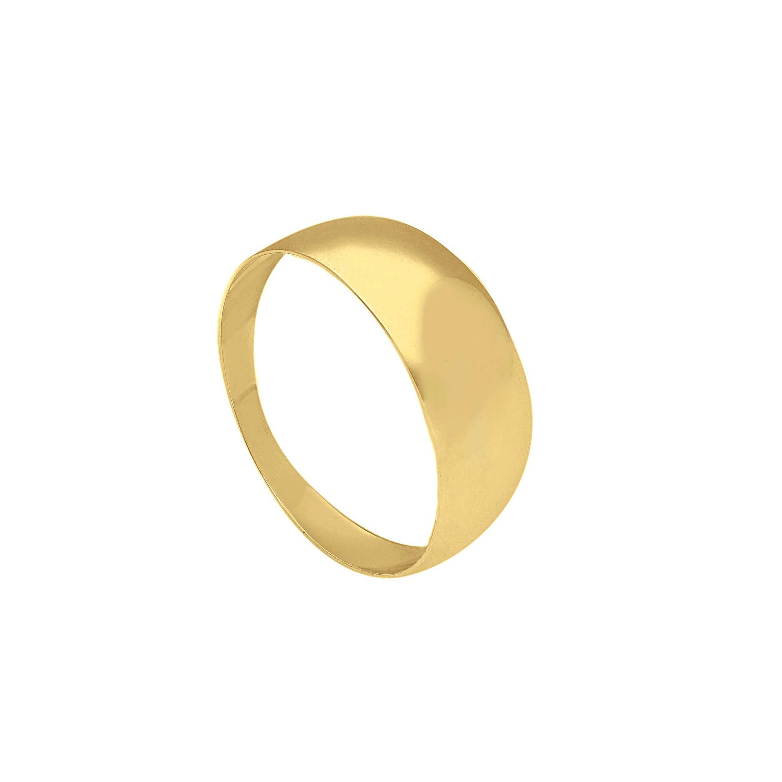 Anelli Di Metalli Preziosi Senza Pietre In Oro Giallo Matrimonio 18 Carati | Acquisti Online Su - Foto 4