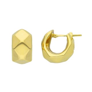 Songa Antonio - Orecchini Cerchio - Oro Giallo - 18 Carati